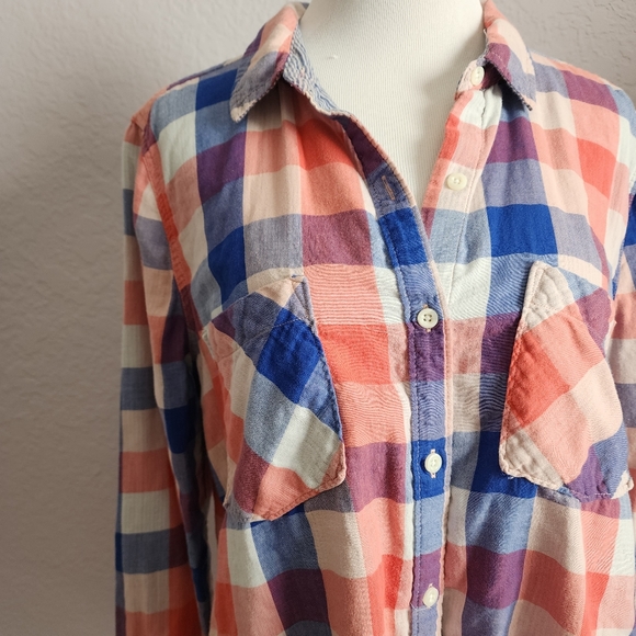 Women's plaid top - Picture 2 of 7